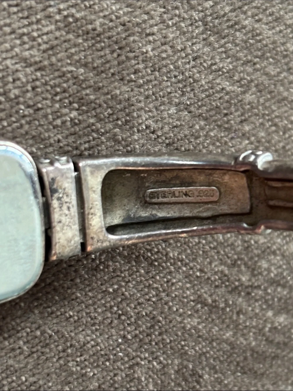 .925 Sterling Silver ANNE KLEIN Women's WRIST WATCH WRISTWATCH Fine Jewelry